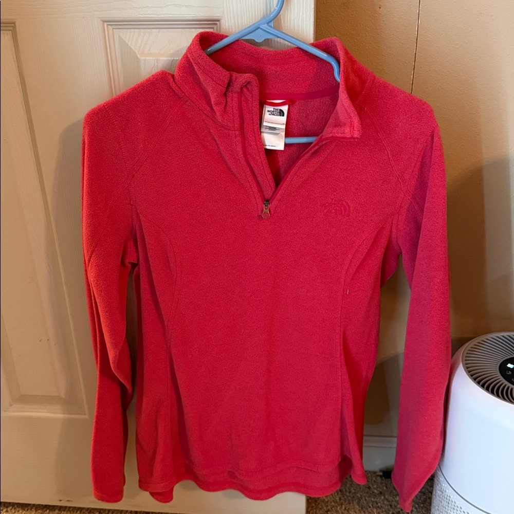 The North Face Fuchsia Half-Zip Fleece